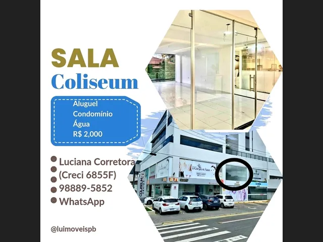 Imagem: Aluga-Se Sala no Empresarial Coliseum