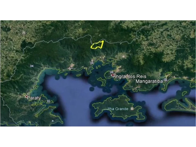 Imagem 4: Área com 1.465Ha para Compensação Ambiental - Serra da Bocaina - Angra dos Reis / Rj
