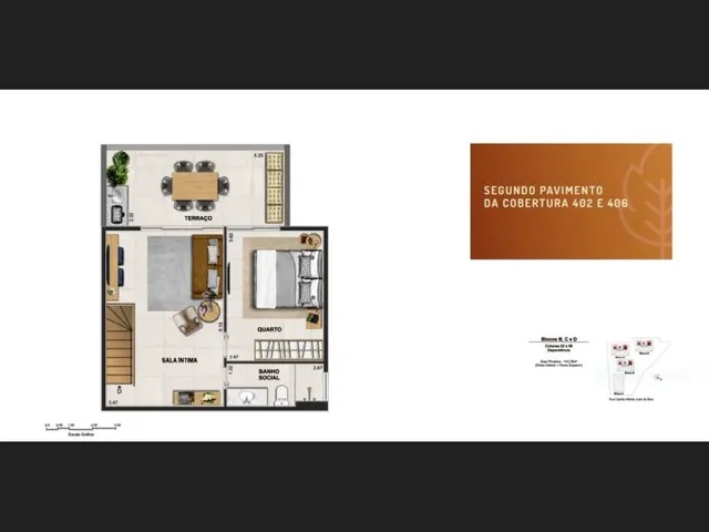 Imagem 2: Apartamento com 2 Dormitórios À Venda - Retiro - Petrópolis/Rj