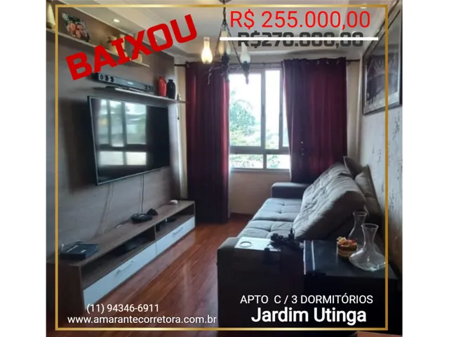 Imagem: Apartamento - 63M² - Jd Utinga - Sto André/Sp