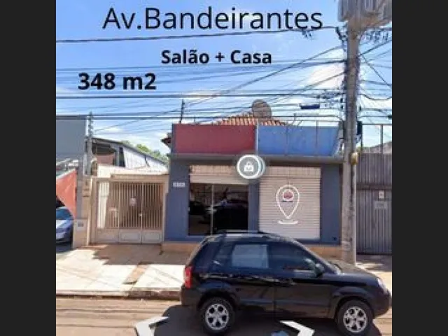 Imagem: Vendo Salão com Casa. Av. Bandeirantes