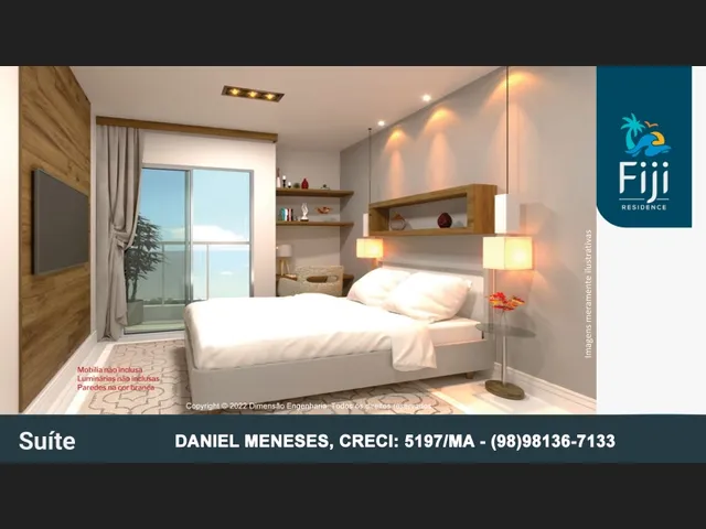 Imagem 14: Fiji Residence, 61M² Ou 80M², Cohama, 2 e 3 Quartos, Leia a Descrição - Daniel Meneses