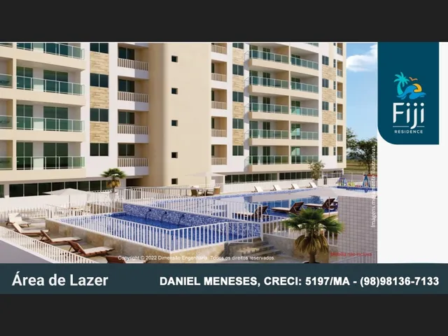 Imagem 6: Fiji Residence, 61M² Ou 80M², Cohama, 2 e 3 Quartos, Leia a Descrição - Daniel Meneses
