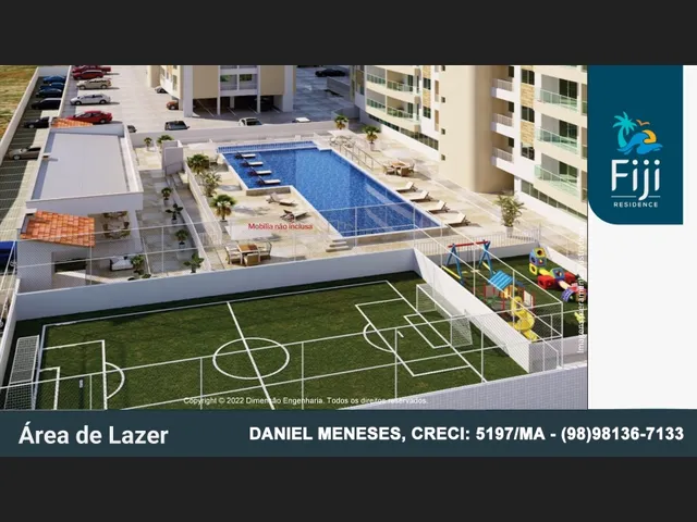 Imagem 9: Fiji Residence, 61M² Ou 80M², Cohama, 2 e 3 Quartos, Leia a Descrição - Daniel Meneses