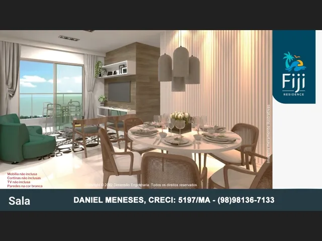 Imagem 7: Fiji Residence, 61M² Ou 80M², Cohama, 2 e 3 Quartos, Leia a Descrição - Daniel Meneses