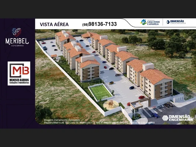 Imagem: Condomínio Meribel, 54M² À 72M², Dimensão