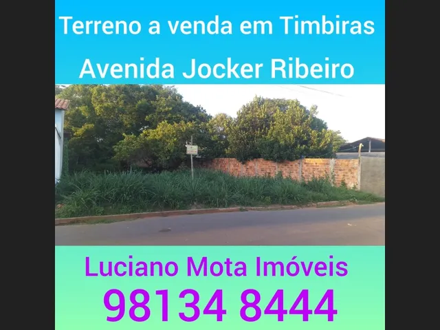 Imagem: Terreno em Timbiras
