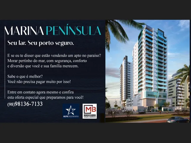 Imagem 1: Marina Península, 168M², 156M², 150M² e 147M², 3 a 4 Suítes, 3 Vagas de Garagem