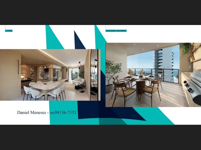 Imagem 3: Marina Península, 168M², 156M², 150M² e 147M², 3 a 4 Suítes, 3 Vagas de Garagem