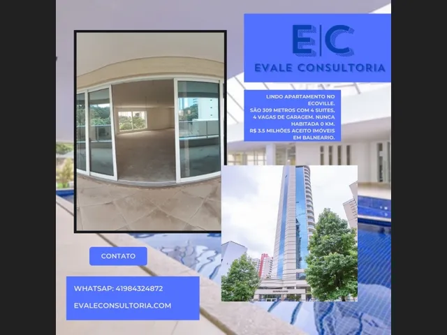 Imagem: Apartamento Alto Padrão Ecoville