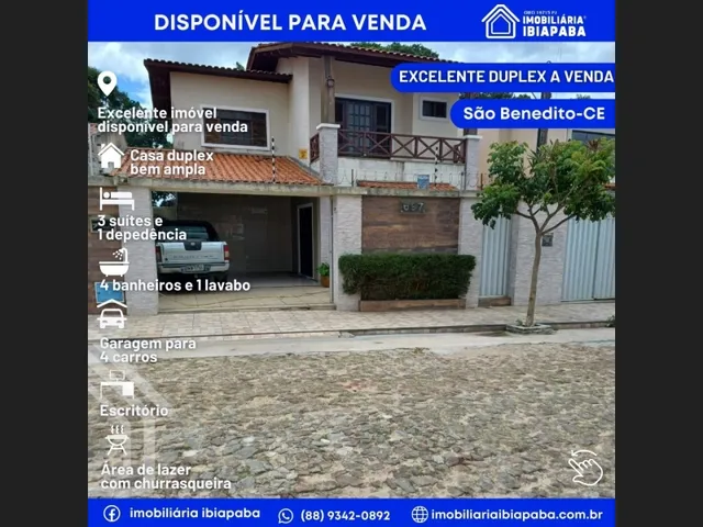 Imagem: Excelente Duplex a Venda em São Benedito