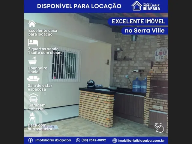 Imagem: Excelente Casa Disponível para Locação