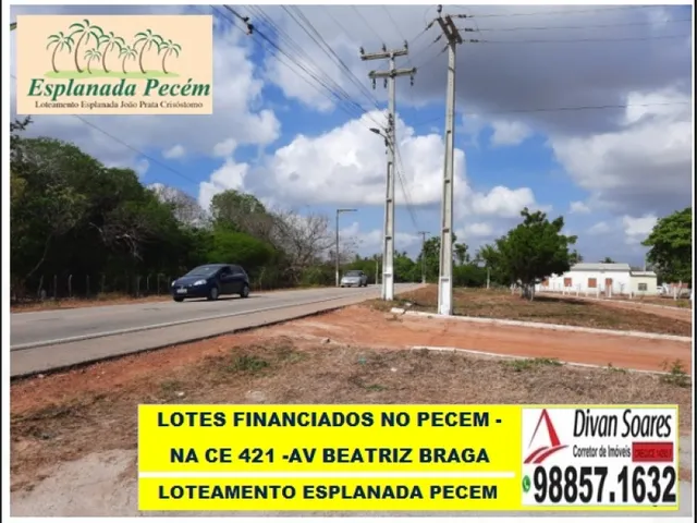 Imagem: A6 Terrenos e Lote Financiados Pecem Pertinho