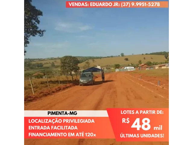 Imagem 1: Oportunidade Única no Loteamento Sion em Pimenta/Mg