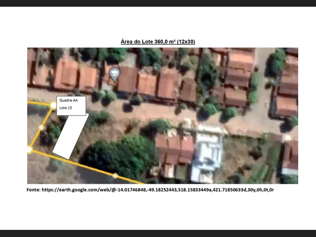 Imagem: Lote Urbano de 360 M²
