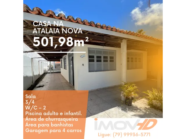 Imagem: Casa Atalaia Nova para Venda