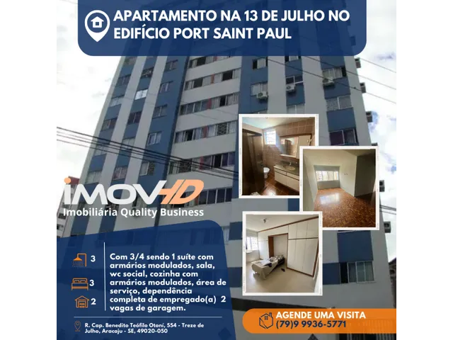 Imagem: Apartamento no Edifício Port Saint Paul