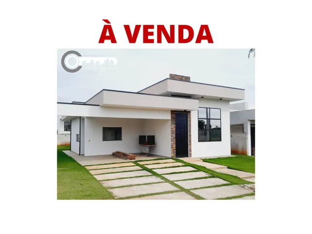 Imagem: A casa possui 1 Dormitório, 2 Suítes, 1 Banheiro, 2 Vagas