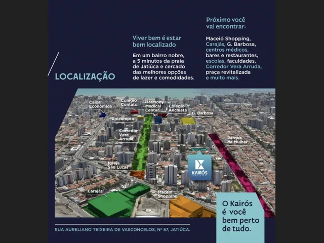 Imagem 2: Edifício Kairós Jatiúca, Apartamento 3 Quartos em Maceió