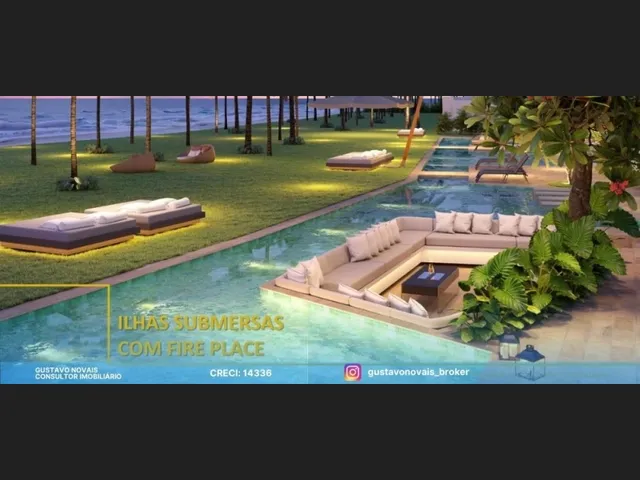 Imagem 7: Pouquíssimas Unidades a Beira Mar de Serrambi, 1Qt C/ Varanda e 100% Nascente