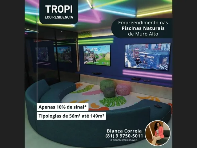 Imagem 5: Flats com 2 e 3 Quartos | no Melhor Trecho de Mar de Muro Alto