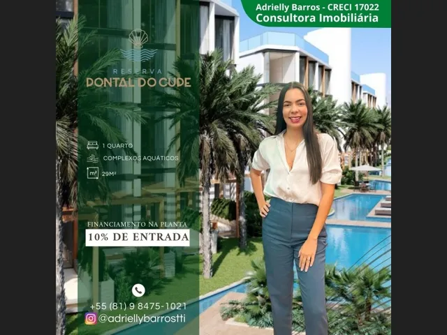 Imagem: O apartamento possui 1 Dormitório, 1 Suíte, 1 Banheiro, 1
