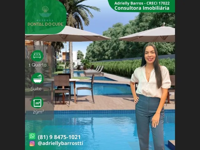 Imagem: O apartamento possui 1 Dormitório, 1 Suíte, 1 Banheiro, 1