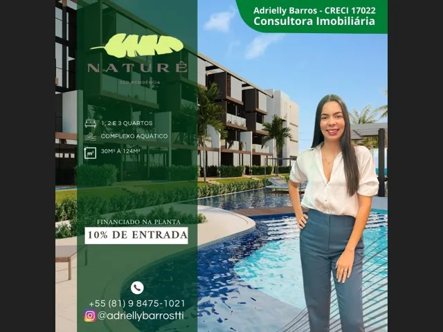 Imagem: Apartamento com 1, 2 e 3 Quartos À Beira-Mar