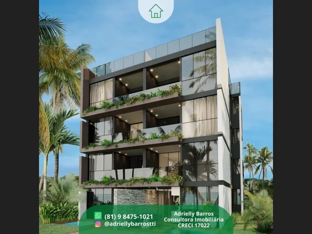 Imagem 12: Apartamento com 1, 2 e 3 Quartos À Beira-Mar de Muro Alto
