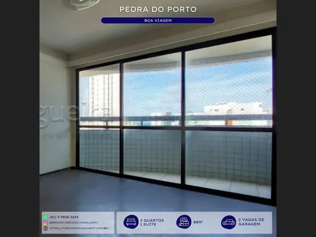 Imagem 1: 88M² com 3 Quartos em Boa Viagem! Próximo Ao Shopping Recife!