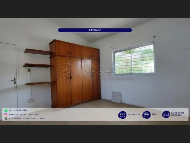Imagem 7: Casa Solta com 3 Quartos e Piscina em Piedade!