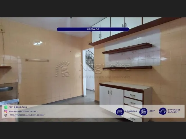 Imagem 2: Casa Solta com 3 Quartos e Piscina em Piedade!