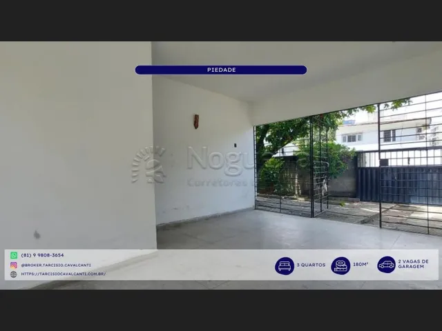 Imagem 6: Casa Solta com 3 Quartos e Piscina em Piedade!