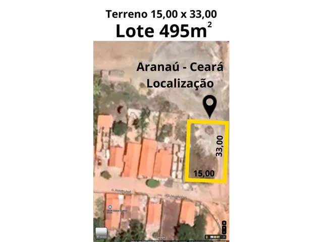 Imagem: Vendo Lote Residencial no Centro da Sede