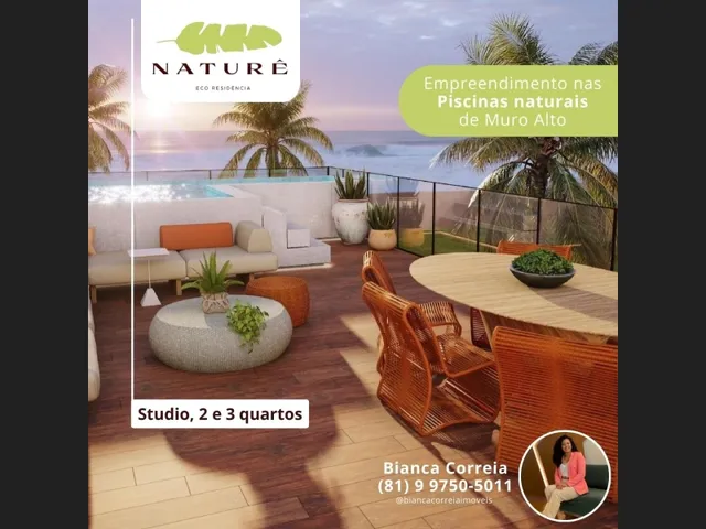 Imagem: Seu Flat no Melhor Trecho de Mar Studio
