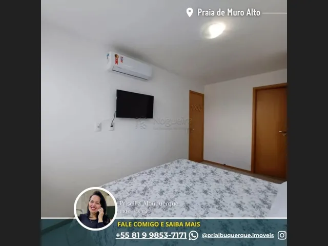 Imagem 9: Ref 3208 para Venda Possui 63 Metros Quadrados com 2 Quartos em Muro Alto - Ipojuca - Pe