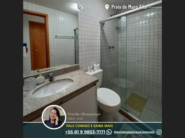 Imagem 3: Ref 3208 para Venda Possui 63 Metros Quadrados com 2 Quartos em Muro Alto - Ipojuca - Pe
