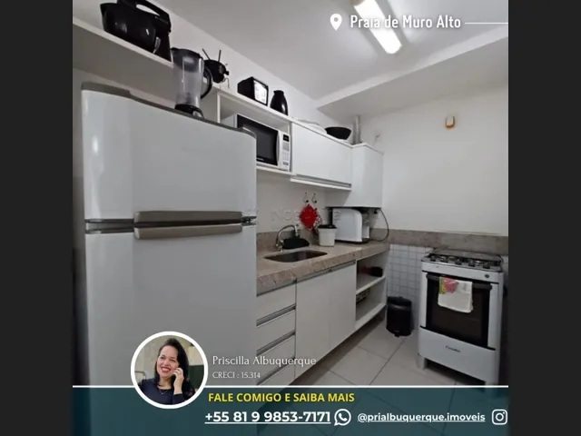 Imagem 7: Ref 3208 para Venda Possui 63 Metros Quadrados com 2 Quartos em Muro Alto - Ipojuca - Pe