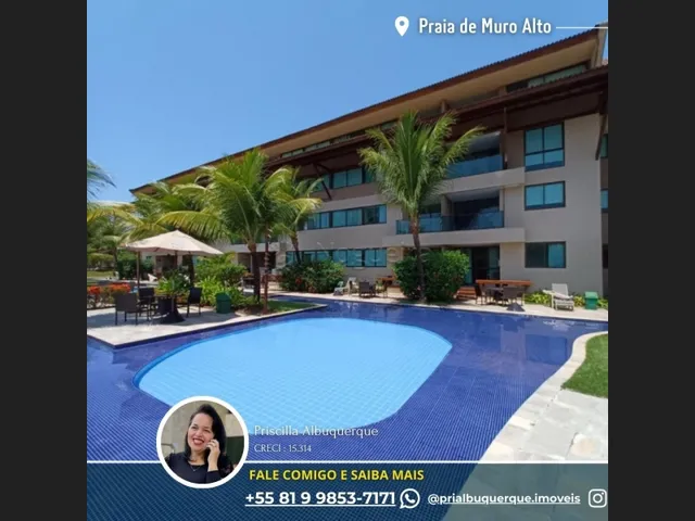 Imagem 4: Ref 3208 para Venda Possui 63 Metros Quadrados com 2 Quartos em Muro Alto - Ipojuca - Pe