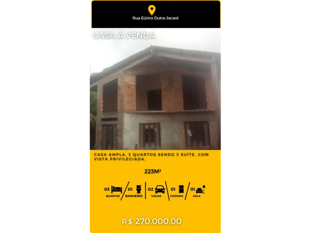 Imagem: Casa À Venda!