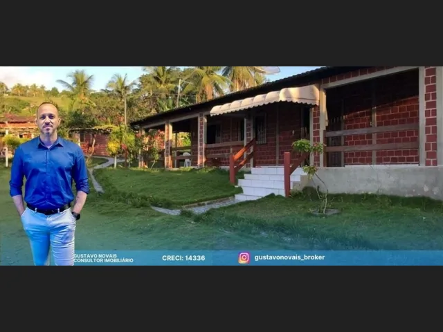 Imagem 2: Granja com 2,8 Hectares em Igarassú, Casa Sede, Chalés Externos, Energia Solar, Piscina