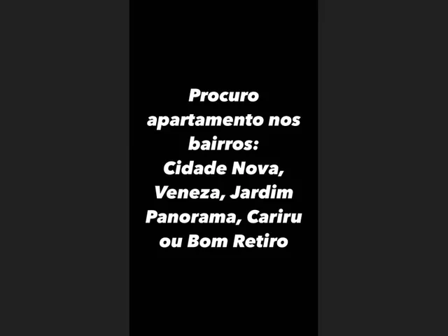 Imagem: Procuro Apartamento