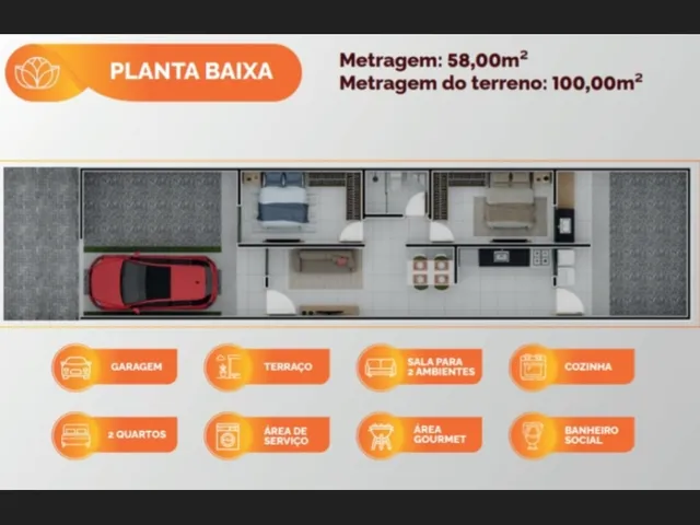Imagem 8: Vende-Se Casa no Portal Sudoeste, o Jardins Sudoeste