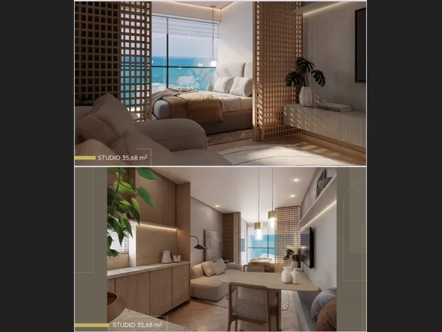 Imagem 2: Repasse Studio no Pina Concept, com Vista Mar, na Conselheiro Aguiar, Boa Viagem