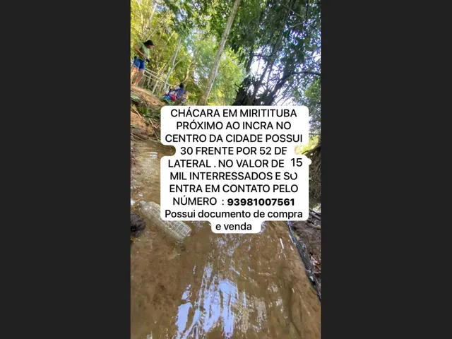 Imagem 2: Vendo Esta Chácara em Miritituba - Pará