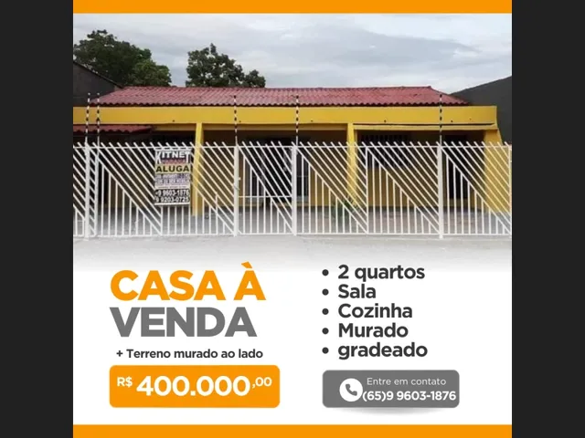 Imagem: Casa e Terreno Cidade de Deus Vg