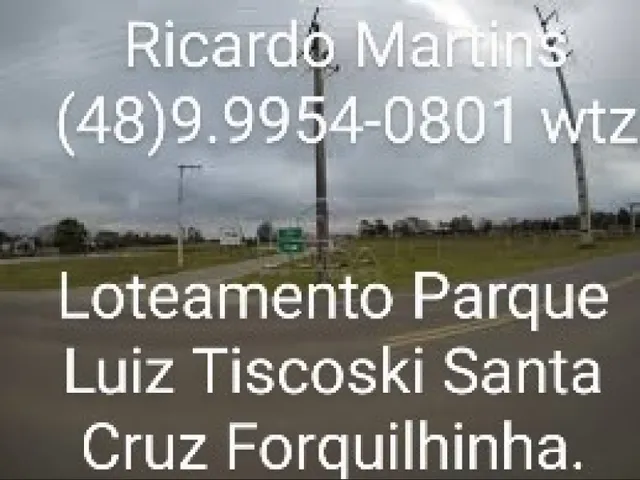 Imagem: Loteamento Parque Luiz Tiscoski santa Cruz