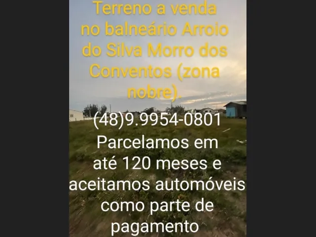 Imagem 1: Terreno a Venda Arroio do Silva Morro dos Conventos
