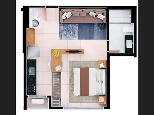 Imagem 13: Ritmo Bueno Apartamento com 1 dormitório