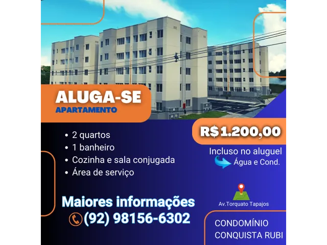Imagem 1: Alugo Apto com 2 Quartos